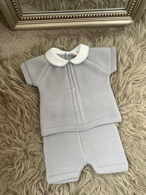 Grey Peter Pan set