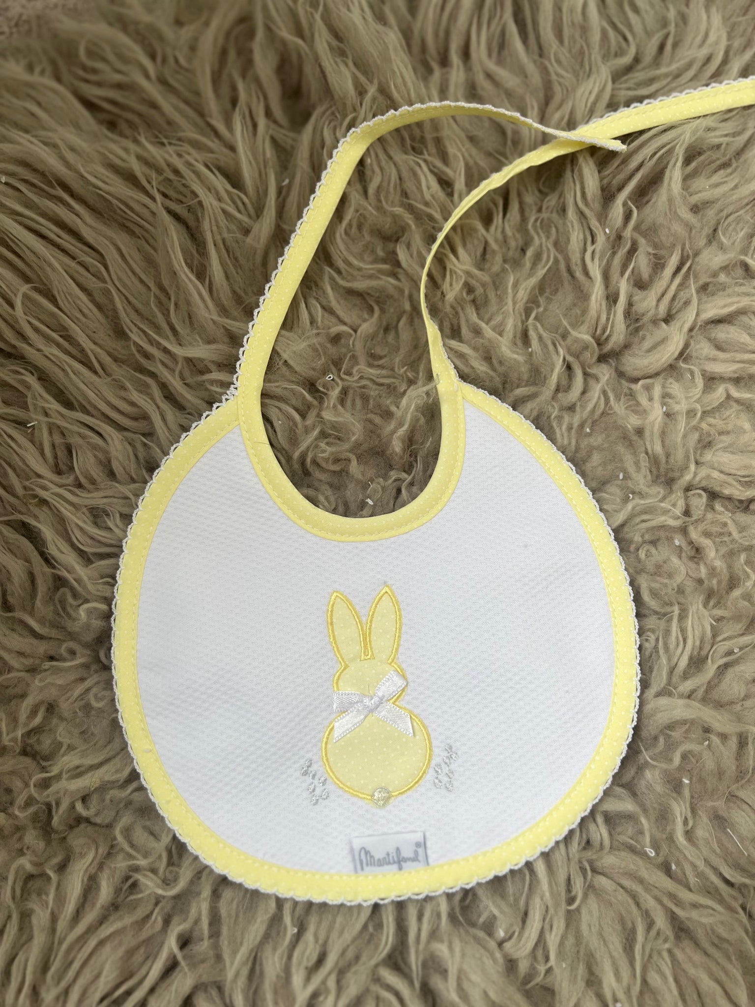 Baby bunny bibs