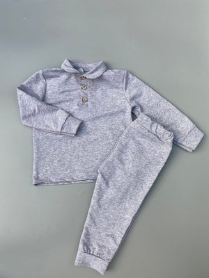 Grey polo tracksuit