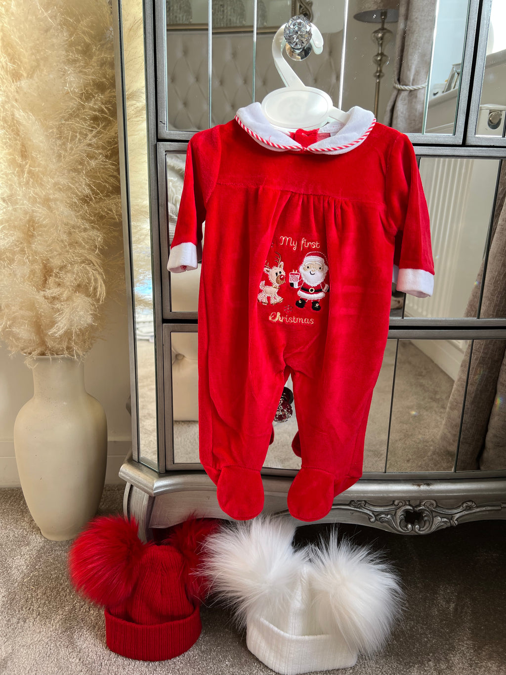 My first Christmas sleepsuit