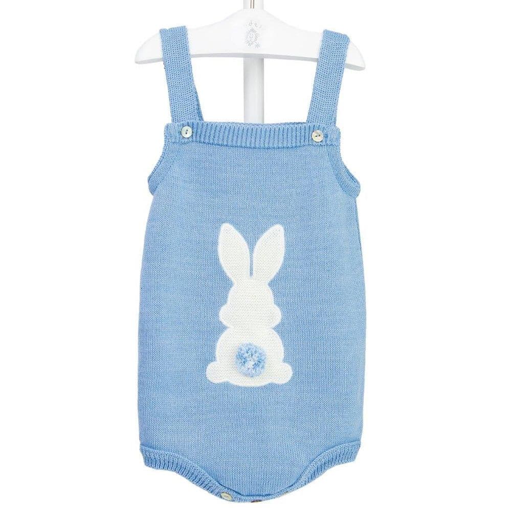 Blue Easter bunny romper